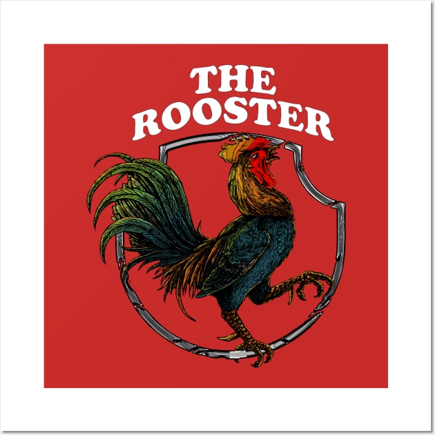 The Rooster Wall Art by Mako Design 